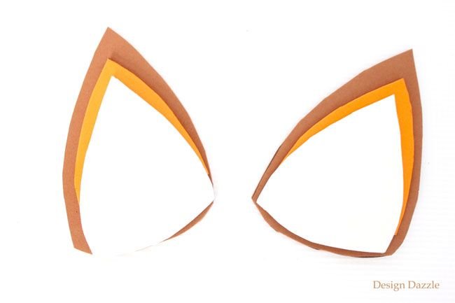 Шаблон ушек лисы