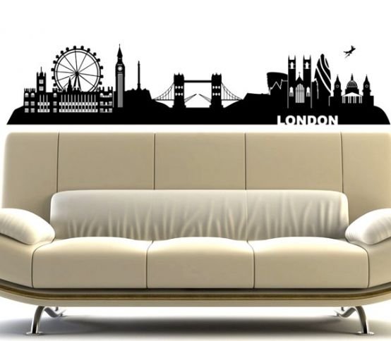 Трафарет "город"