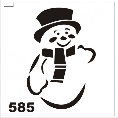 Трафареты для краски из баллончика