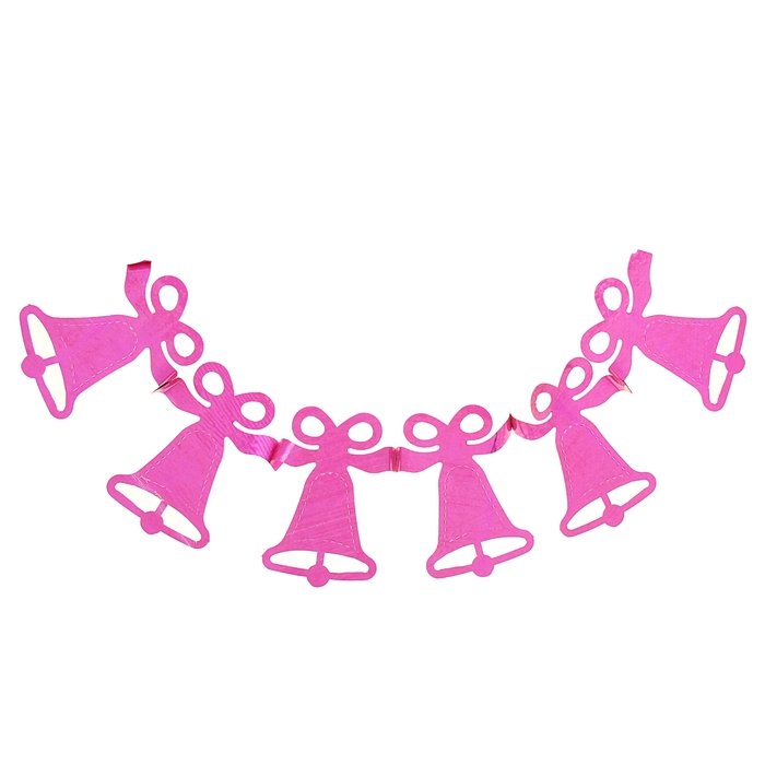 Новогодняя гирлянда из колокольчиков