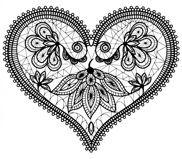 Узоры для точечной росписи кружево