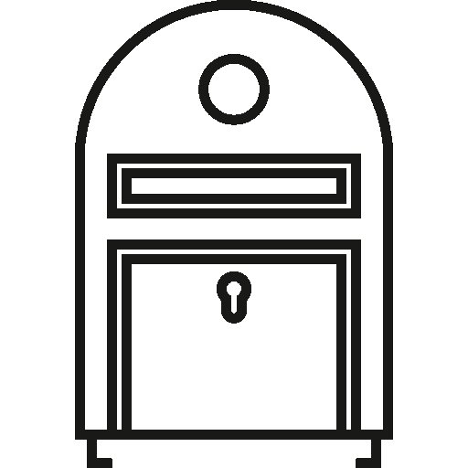 Почтовый ящик пиктограмма