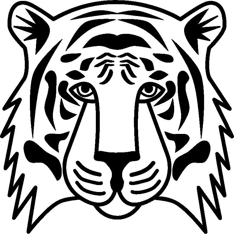 Тигр Графика