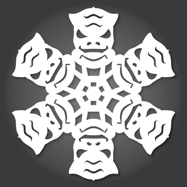 Снежинка в стиле Звездных войн