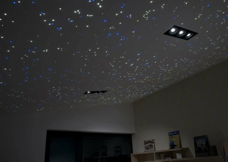 Комплект оптоволоконного освещения «звездное небо» Premier St RGB 300