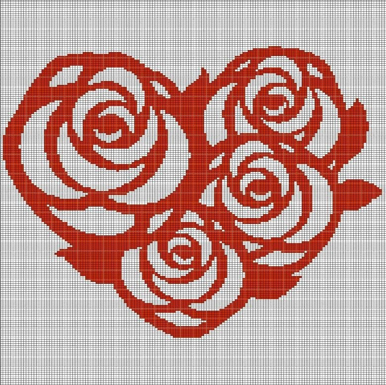 Вытынанка роза