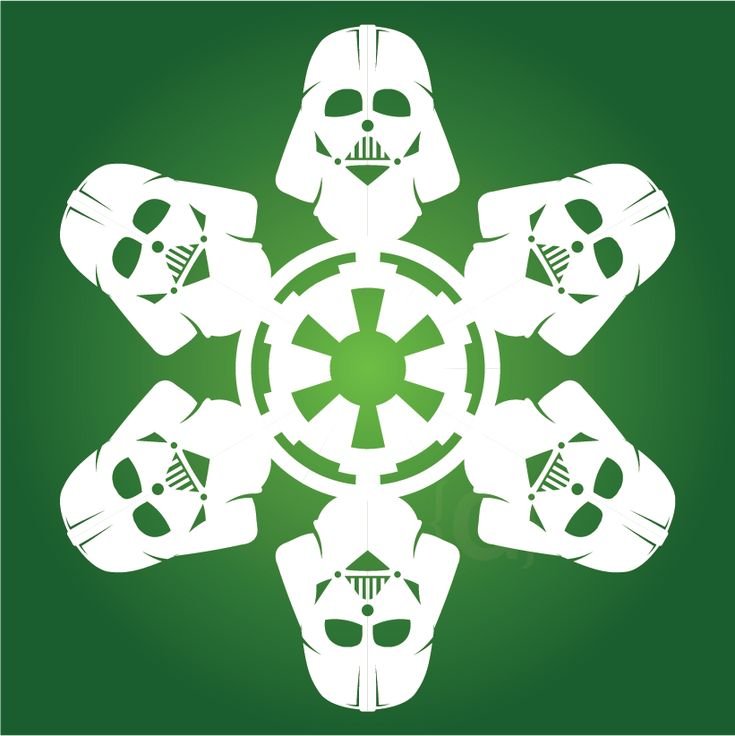 Снежинка в стиле Стар ВАРС