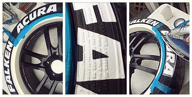 Наклейки на шины