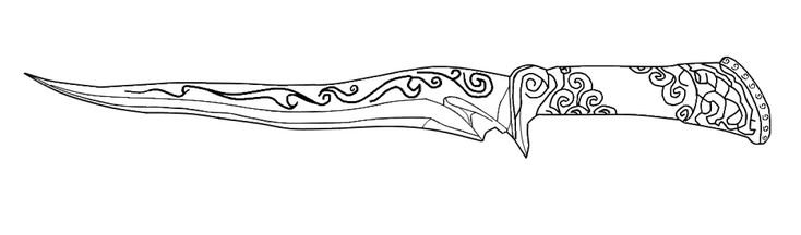 Орнамент для ножа