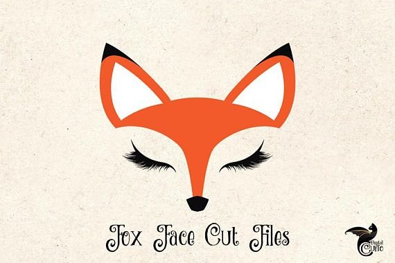 Морда лисы рисунок