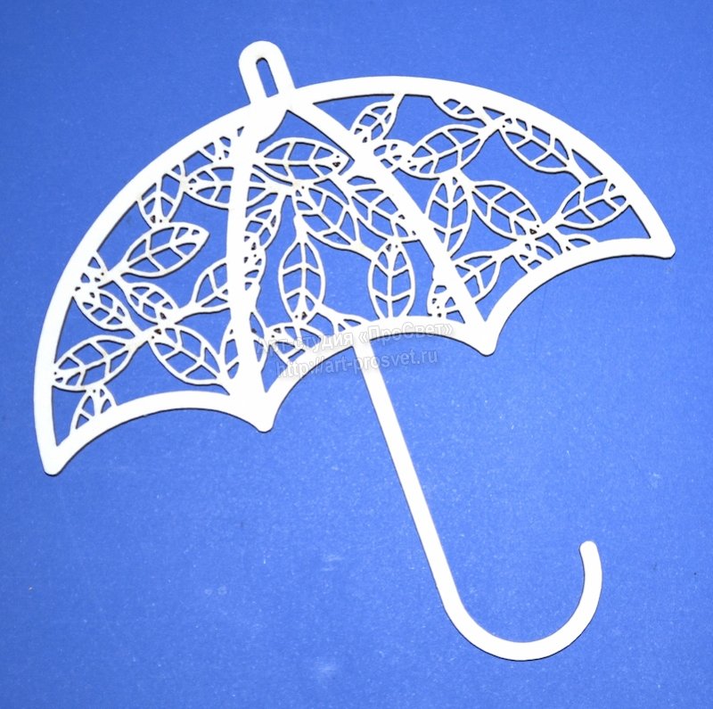 Вытынанки зонтик