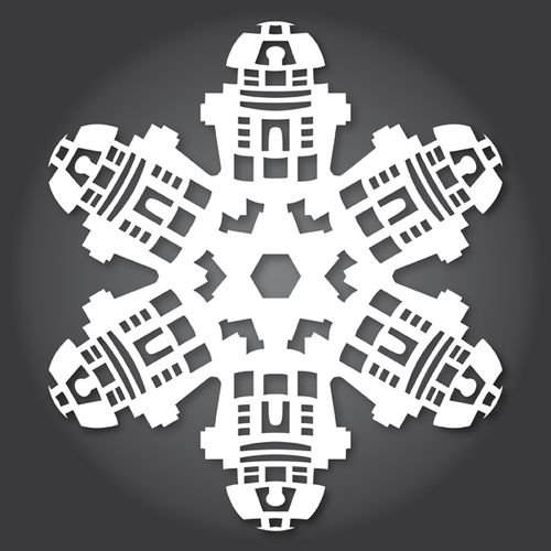 Снежинка в стиле Звездных войн