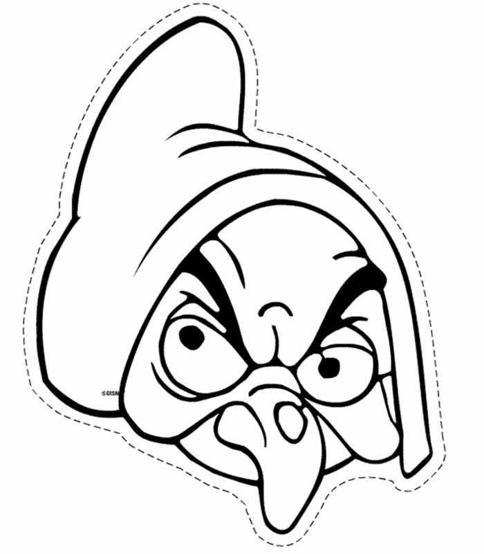 Маска раскраска