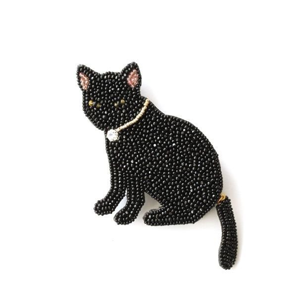 Брошка кошка