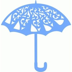 Вытынанки зонтик