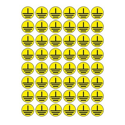 Знак заземления sq0817-0019