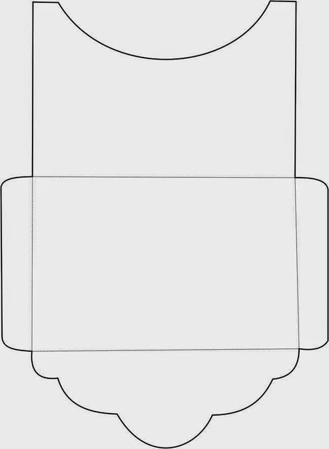 Развертка конверта