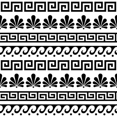 Орнамент древней Греции Меандр