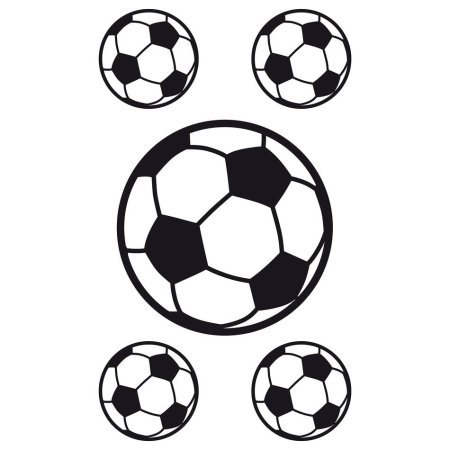 Трафареты футбольные