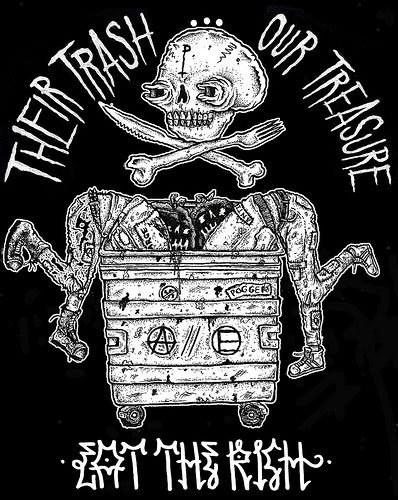 Краст панк трафареты