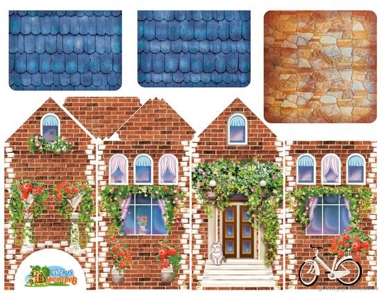 крыша черепица чайного домика