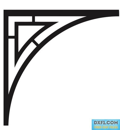 Орнамент полукруг