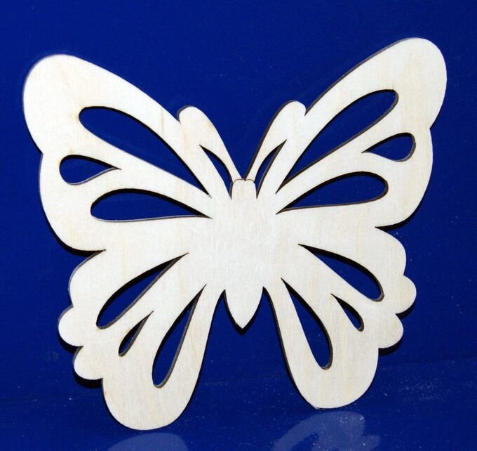 Трафарет бабочки для вырезания