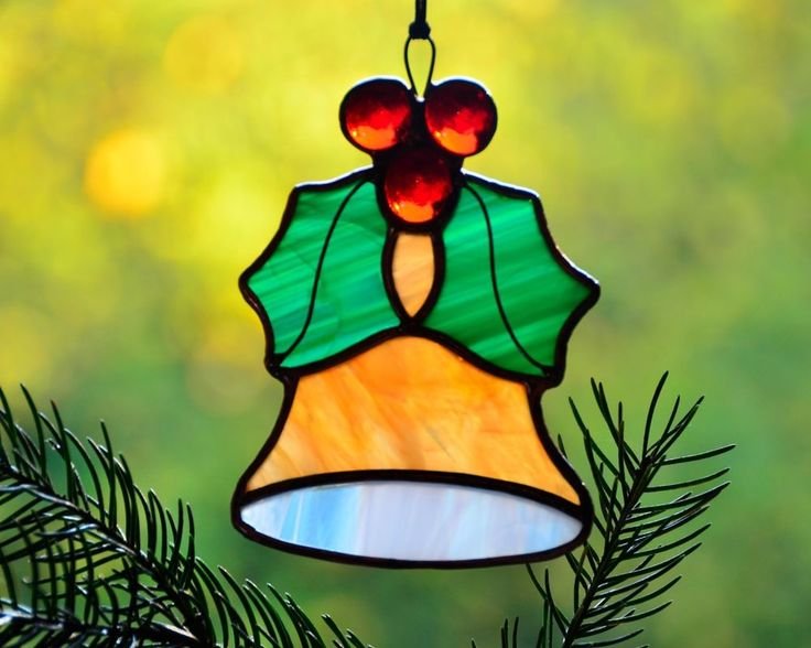 Елки витраж