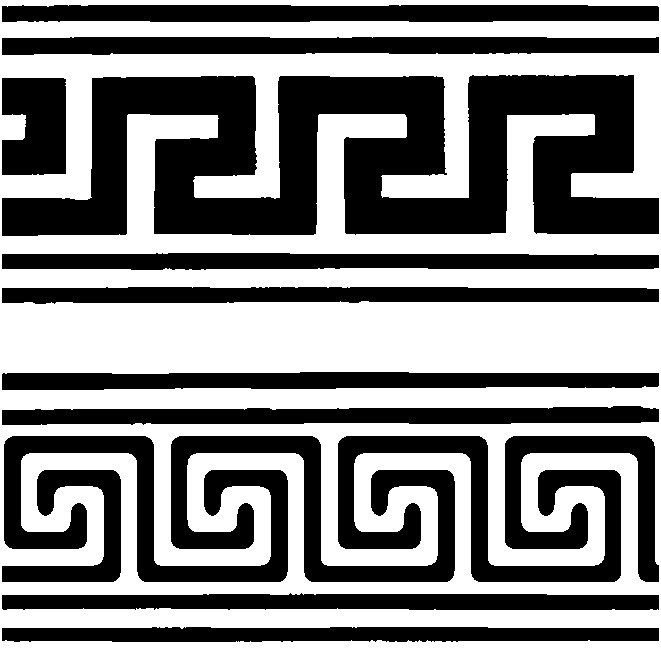 Римский орнамент Меандр