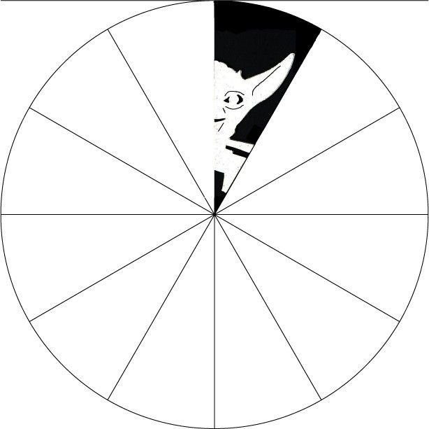 Снежинки из бумаги Звездные войны