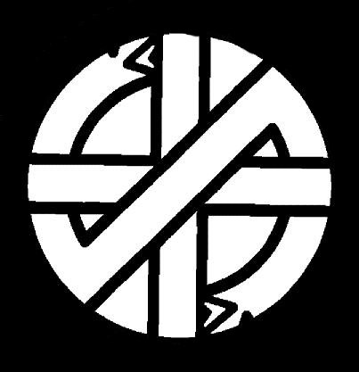 Логотип группы Crass