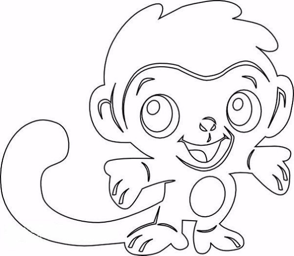 Обезьяна шаблон