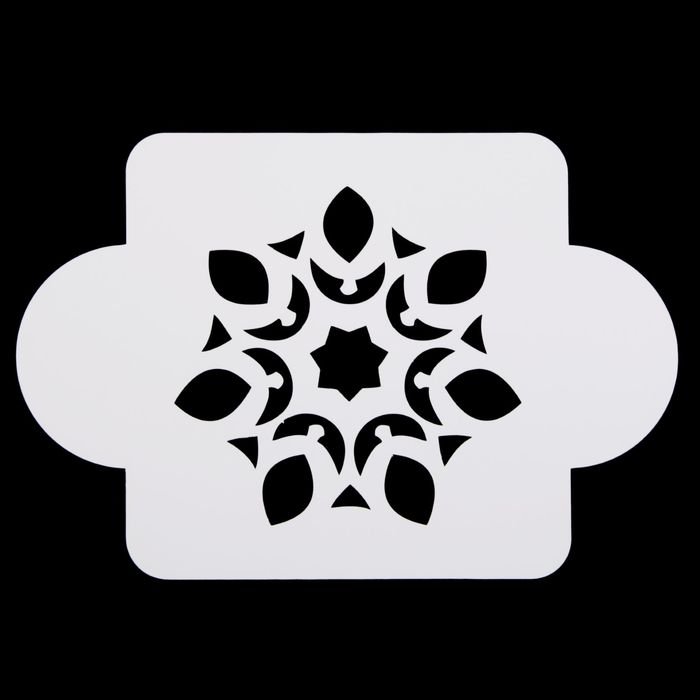 Пластиковой шаблон