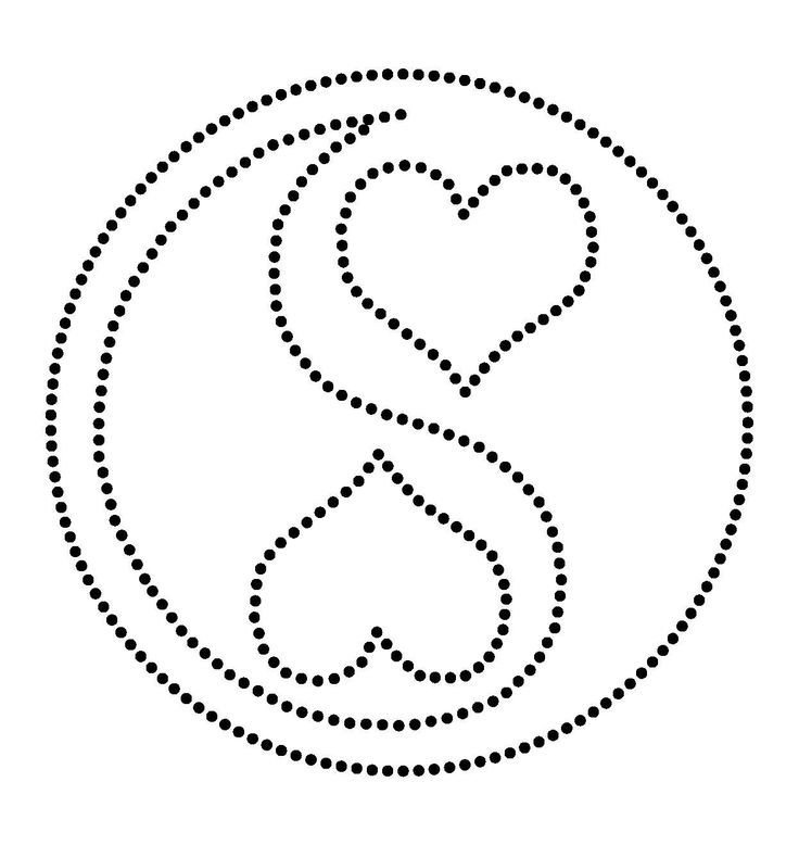 Трафареты для вышивки на ткани простые