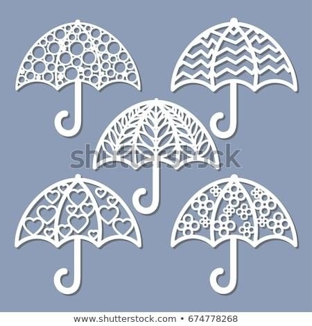 Вытынанки зонтик