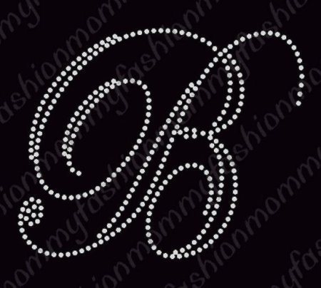 Буквы стразами трафарет