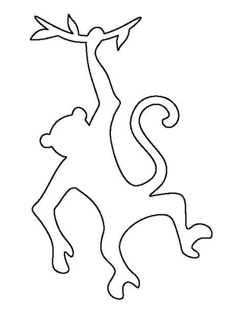 Трафареты звери