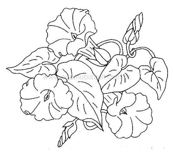 Трафареты цветов для батика