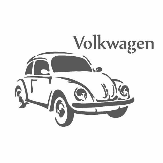 Трафарет Volkswagen