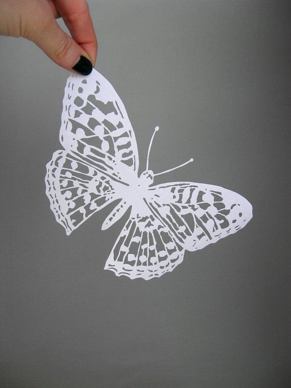 Бабочка поделка из бумаги