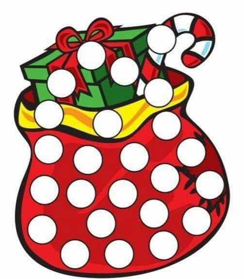 Пластилиновые заплатки зимние для малышей