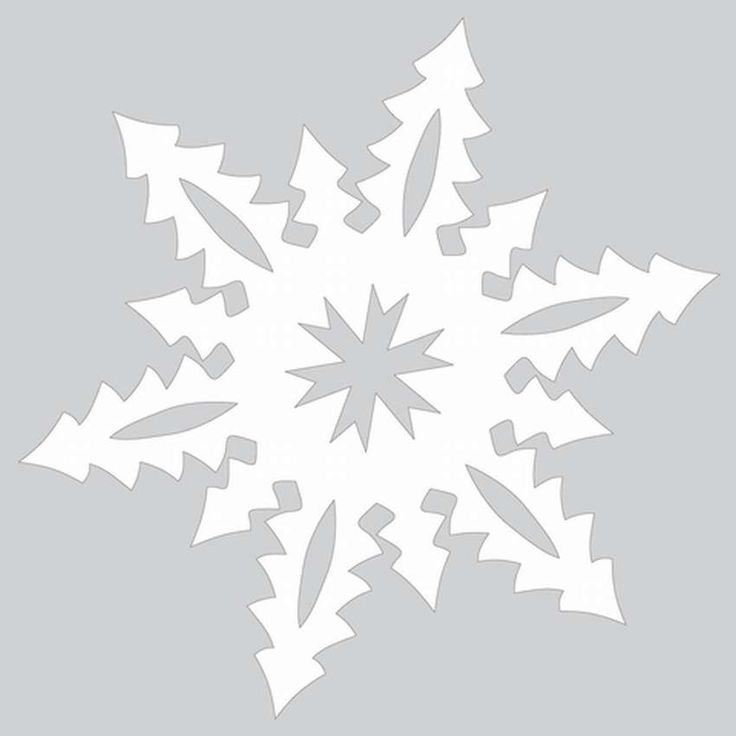 Шаблоны снежинок