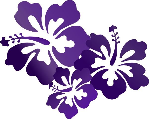 Силуэты цветов