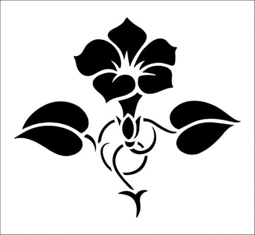 Трафарет "колокольчики"