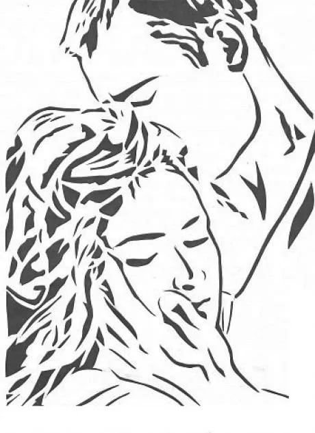 Картины для выжигания по дереву трафарет