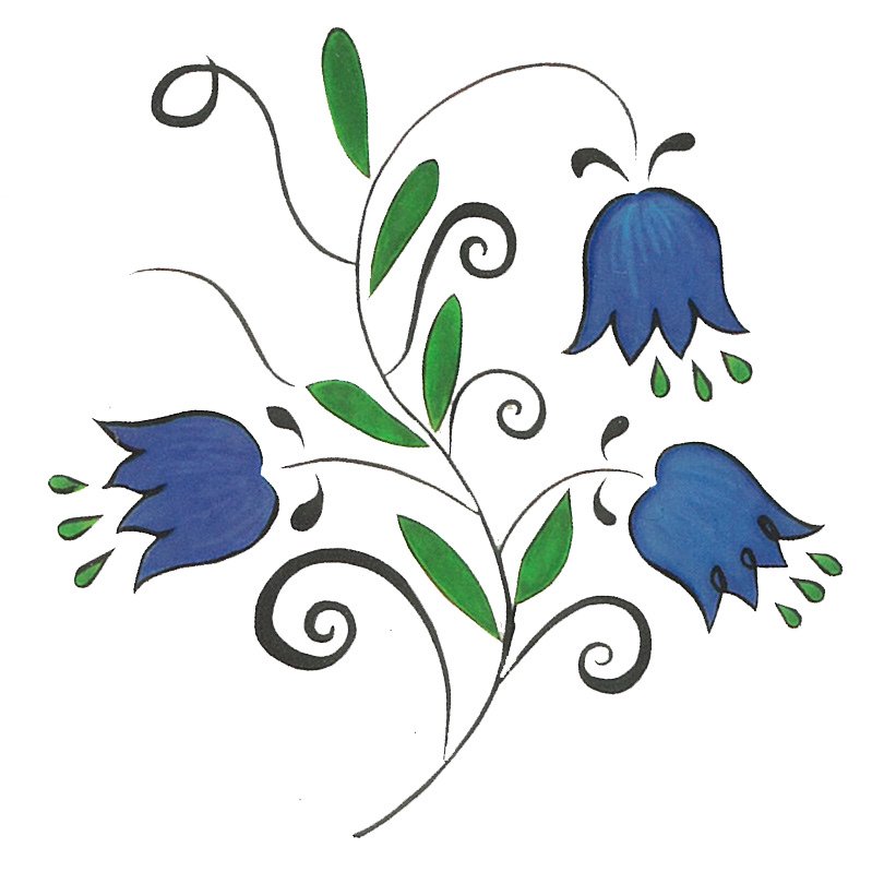 Узоры цветов для рисования