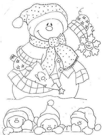 Новогодние трафареты для пэчворка