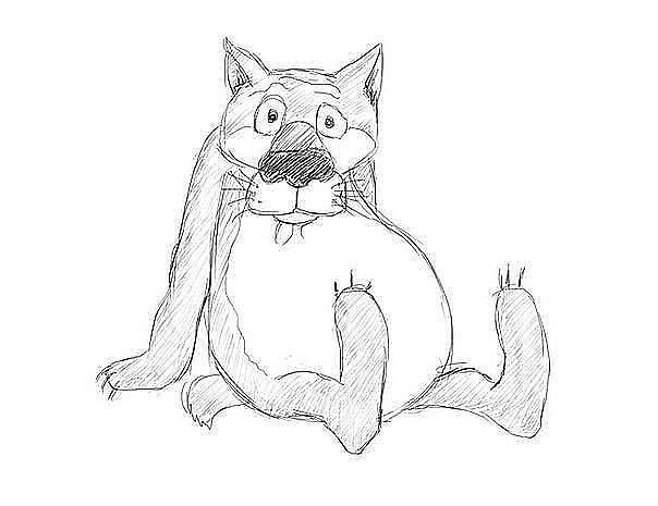 Волк из мультфильма "жил был пес" Красноярск