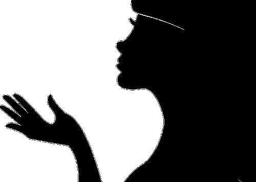 Женский силуэт