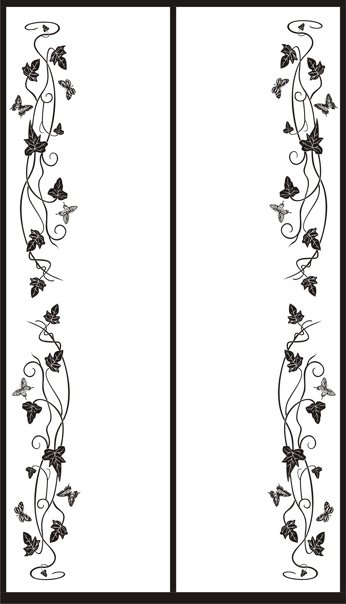 Вьюн орнамент